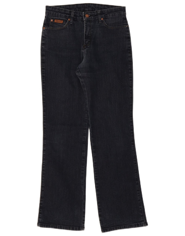 Damskie jeansy Wrangler Bootcut W28 L30 Granatowe, bawełniane