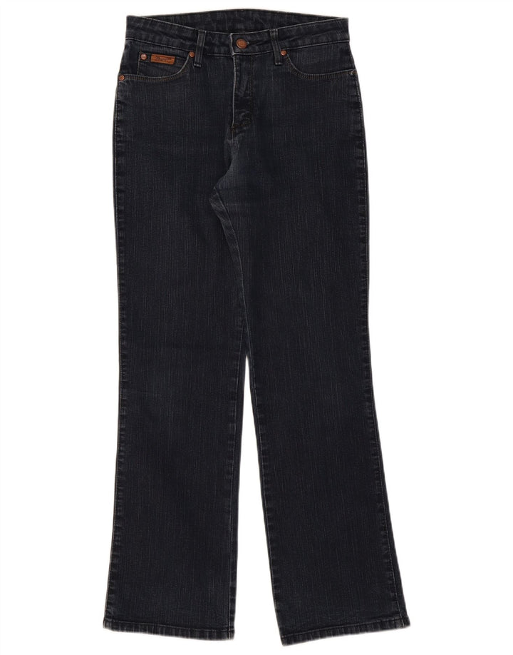 Damskie jeansy Wrangler Bootcut W28 L30 Granatowe, bawełniane