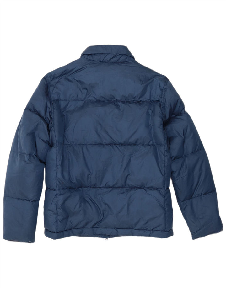 Męska ocieplana kurtka Massimo Dutti UK 40, duża, granatowa, poliestrowa