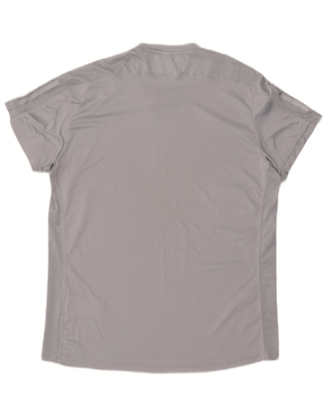 T-shirt męski ADIDAS Top, średni szary poliester