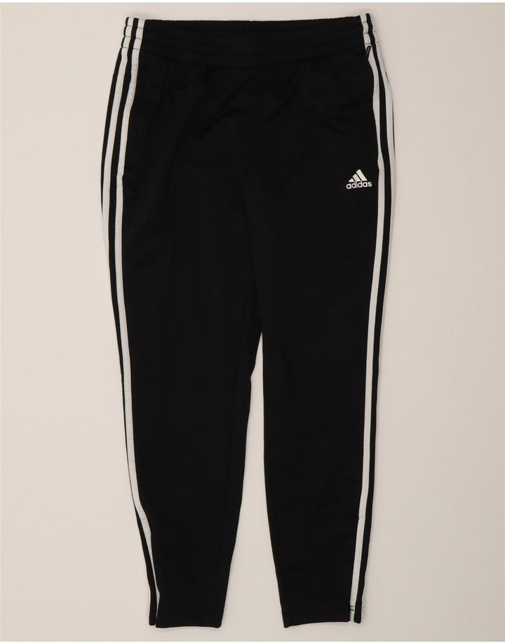 Damskie spodnie dresowe Adidas UK 12/14 Średni czarny poliester