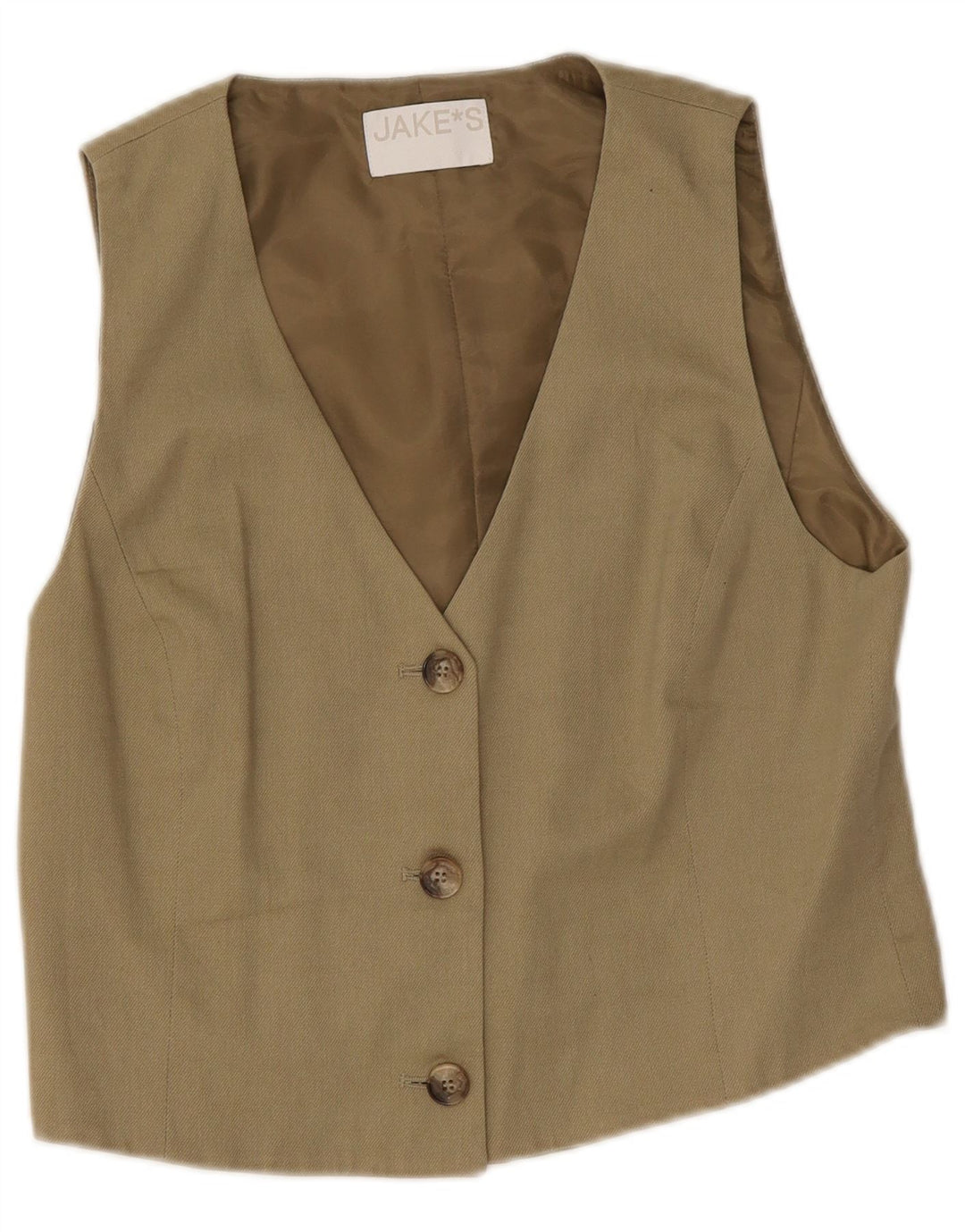 Kamizelka damska Jake's UK 12, średni khaki