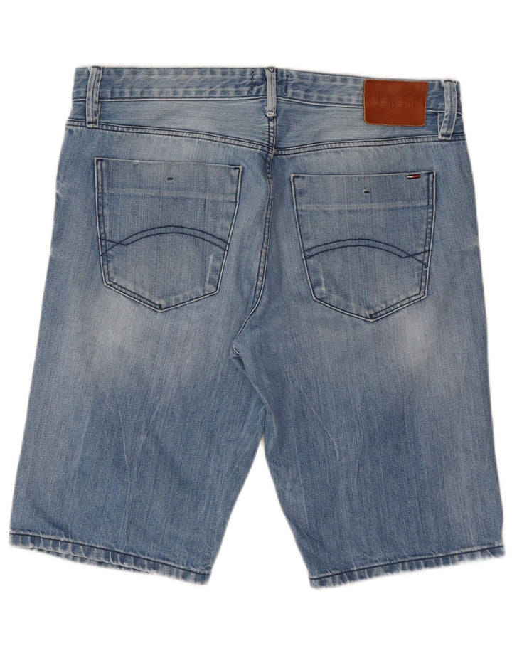 Męskie spodenki jeansowe Tommy Hilfiger W33 Średnioniebieskie, bawełniane