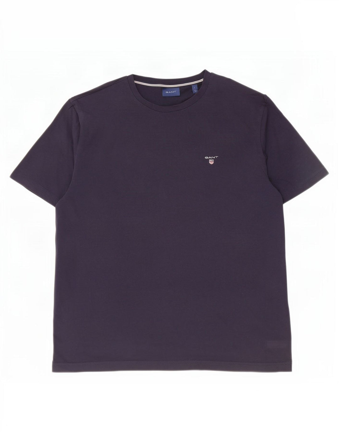 T-shirt męski Gant, duży, granatowy, bawełniany
