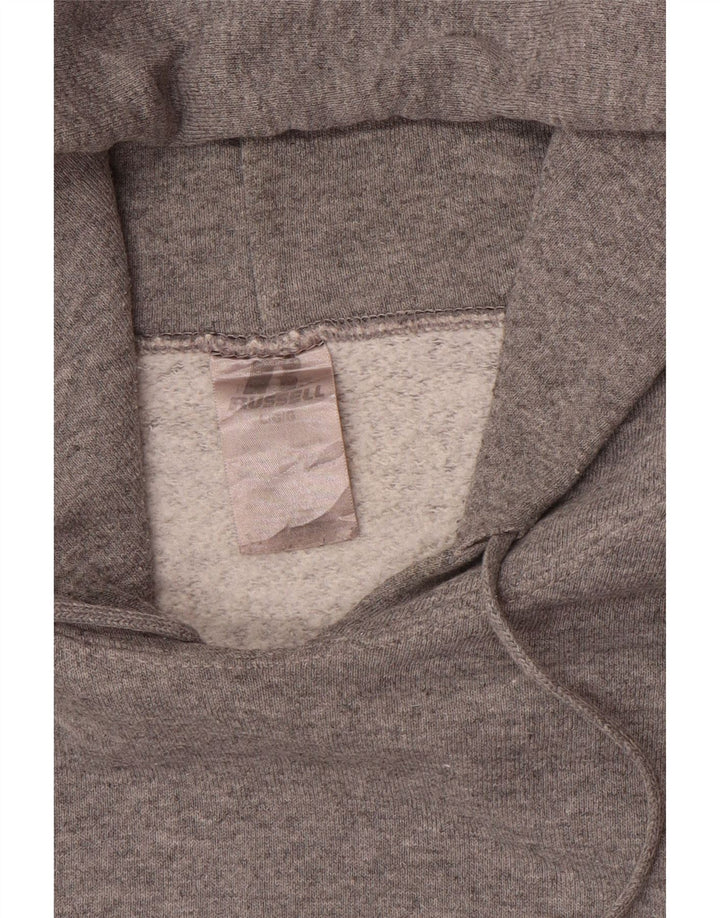 Męska bluza z kapturem RUSSELL ATHLETIC, duża, szara