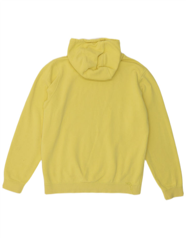 Męski sweter z kapturem Nike, średni żółty, bawełniany