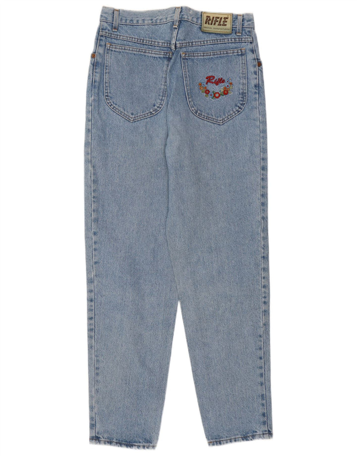 Damskie jeansy Rifle z wysokim stanem W28 L29 Niebieskie