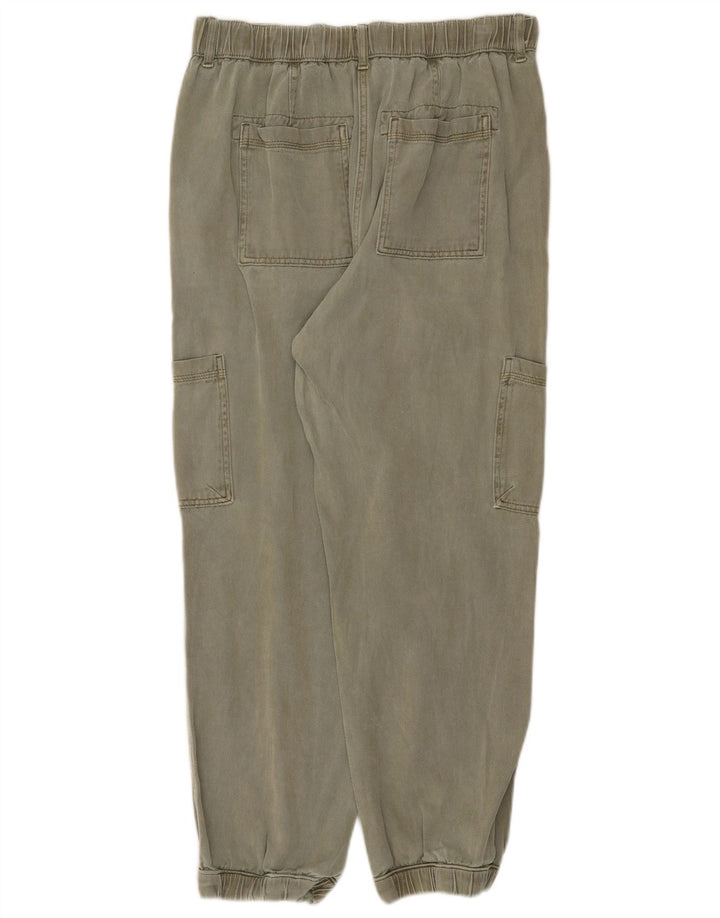 Spodnie damskie Marks & Spencer Crop Cargo UK 12 Medium W30 L26 Khaki