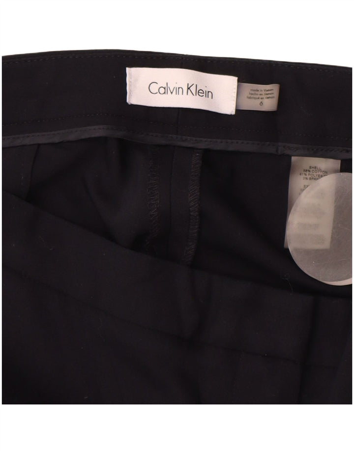 Damskie spodnie chino CALVIN KLEIN US 6 Medium W28 L28 granatowe