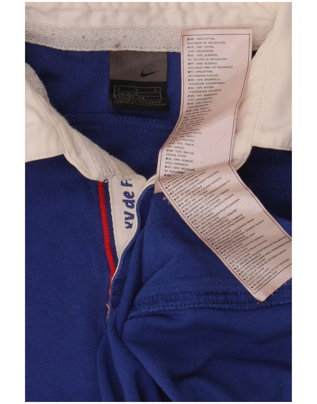 Chłopięca koszulka polo do rugby NIKE 12-13 lat, duża, niebieska