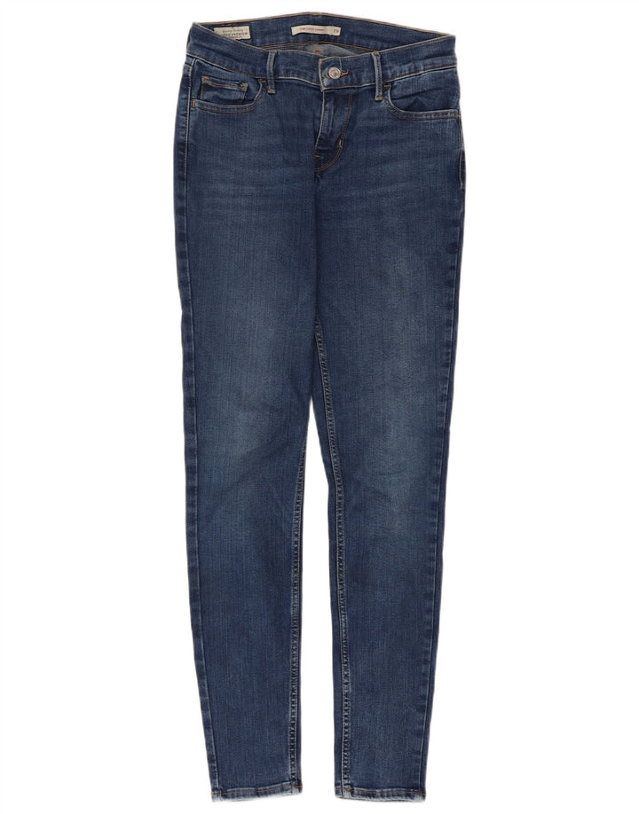 Damskie jeansy Levi's 710 Super Skinny W29 L29 Niebieskie