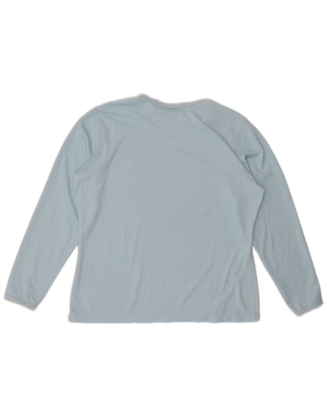 Damska koszulka NIKE Dri Fit z długim rękawem US 12/14, duży, niebieski poliester