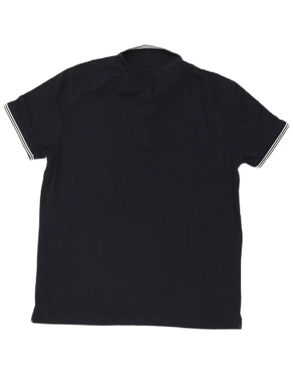 Męska koszulka polo Champion Easy Fit 2XL, granatowa, bawełniana