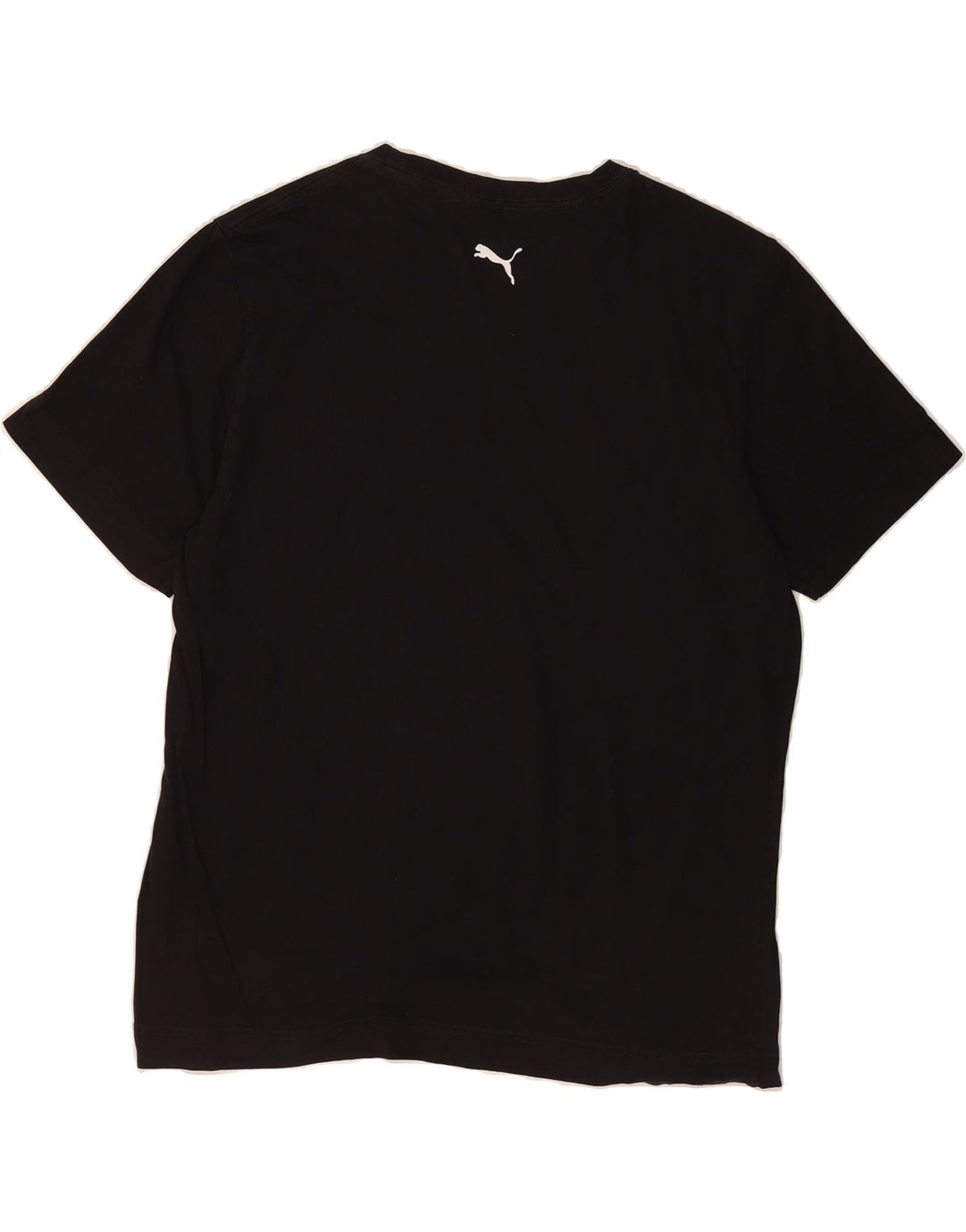 PUMA Mens Graphic T-Shirt Top Large Black Vintage Puma and Second-Hand Puma from Messina Hembry 