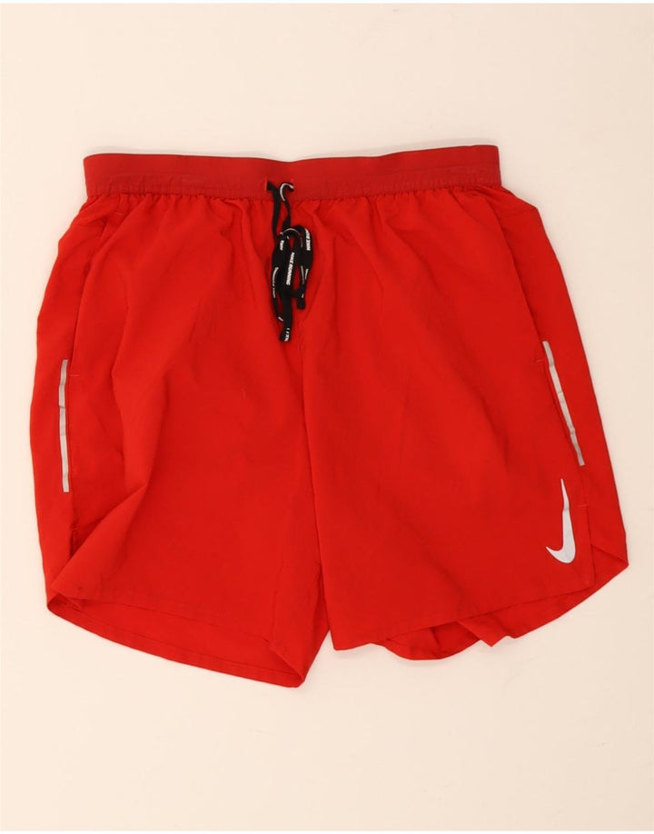Męskie spodenki sportowe Nike Dri Fit, duże, czerwone, nylonowe