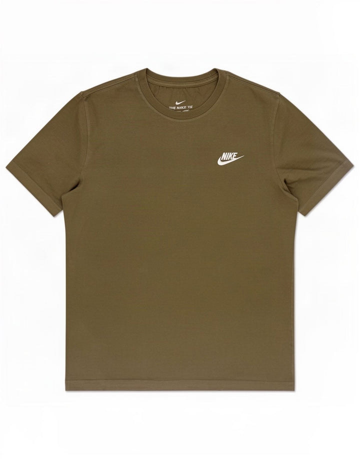 T-shirt męski Nike, średni, bawełniany kolor khaki