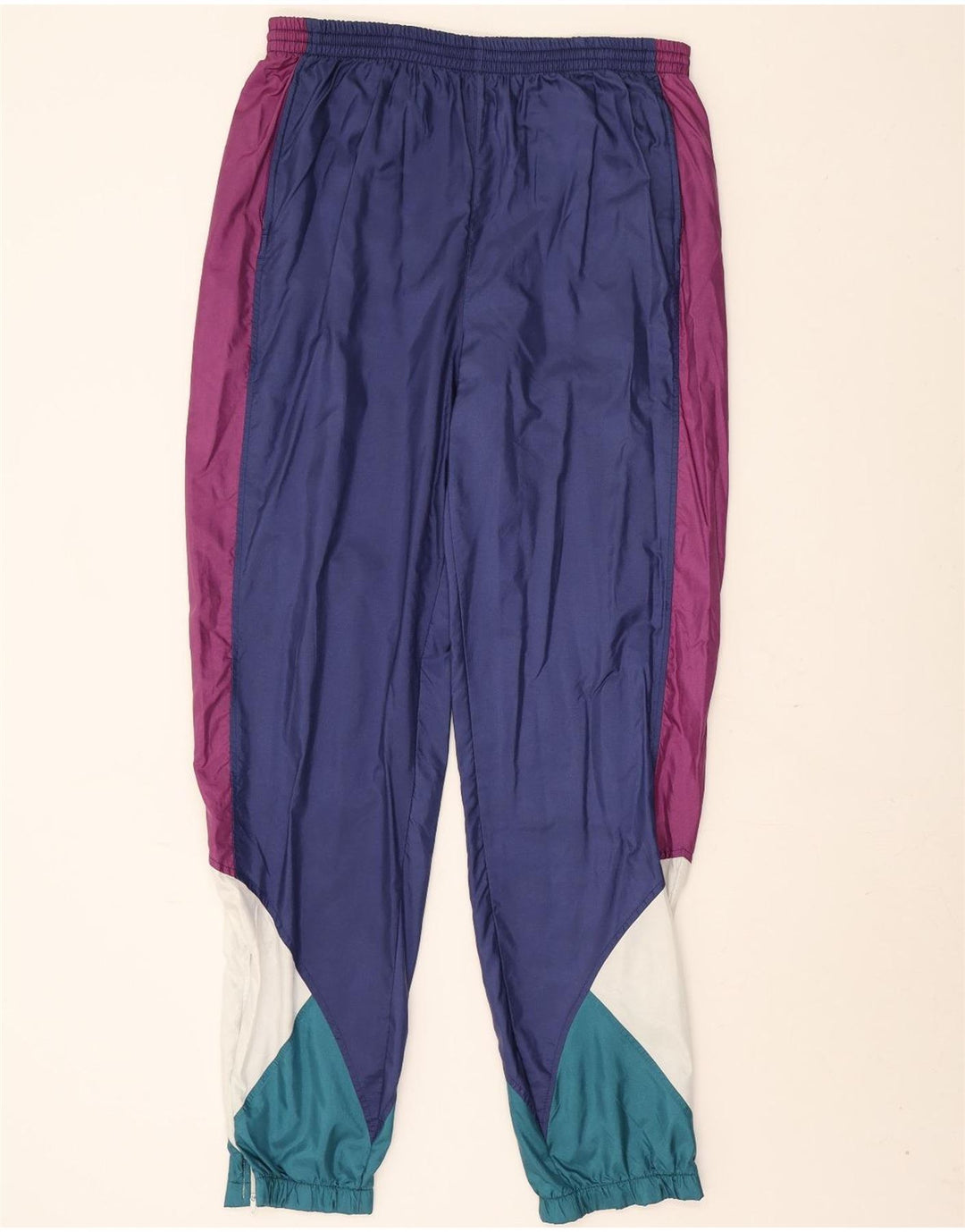 Męskie spodnie dresowe LEOPARD Joggers UK 42/44, duże, granatowe