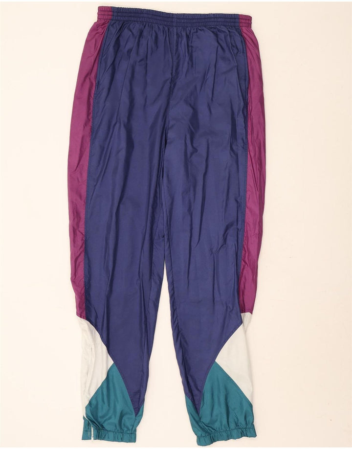 Męskie spodnie dresowe LEOPARD Joggers UK 42/44, duże, granatowe