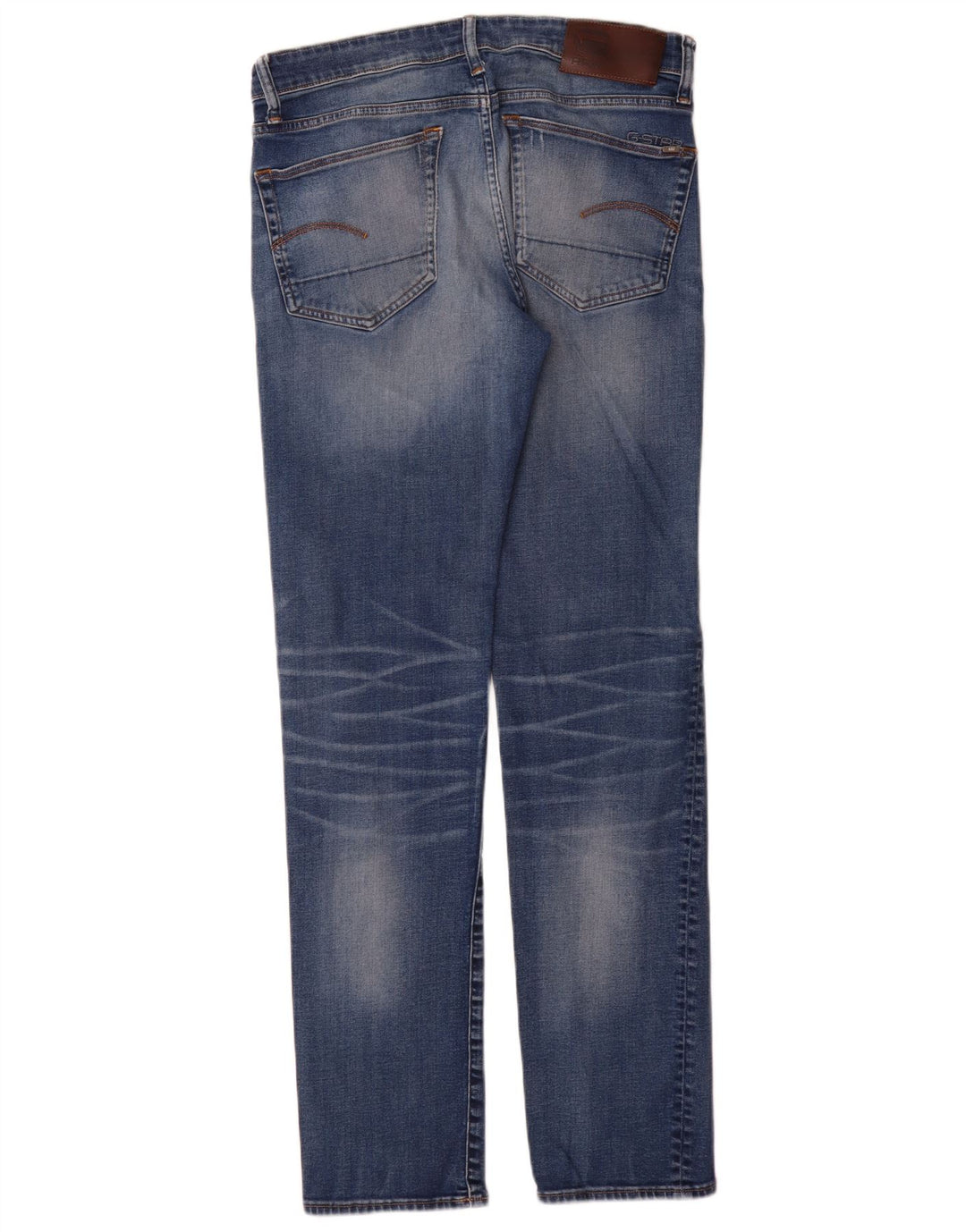 Męskie jeansy G-Star 3301 W33 L34 Niebieskie