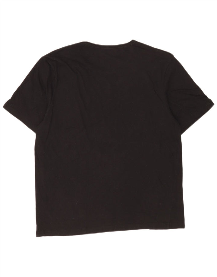 T-shirt męski Hugo Boss Top 2XL, czarny, bawełniany