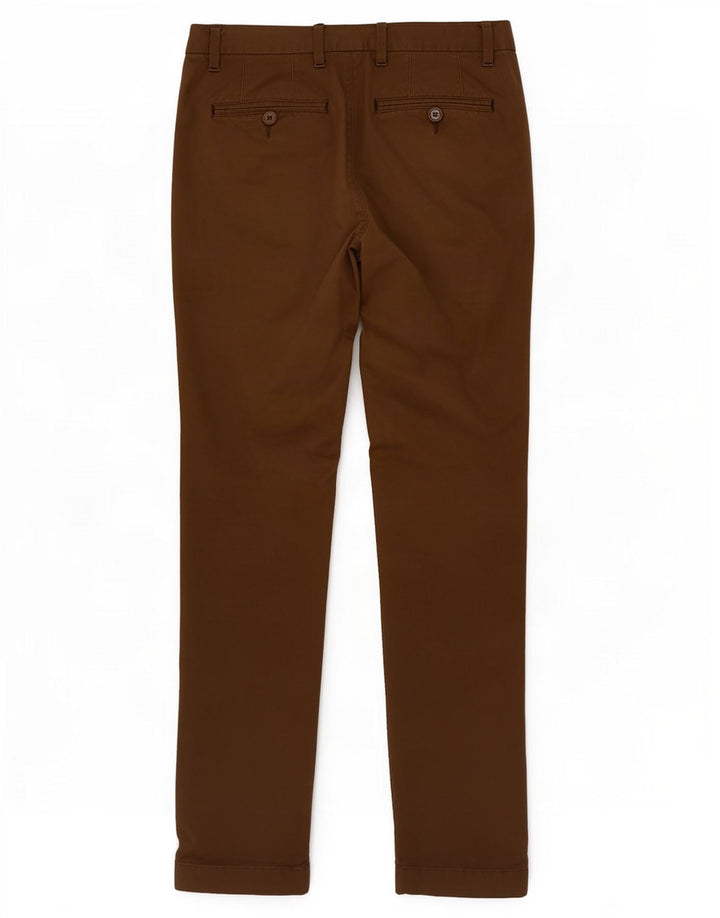 Męskie spodnie typu slim chino Ted Baker W30 L30 beżowa bawełna