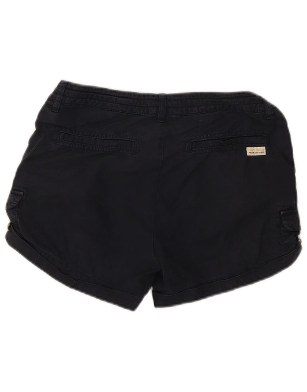 Damskie spodenki cargo Superdry UK 8 Small W27 Granatowy Tencel