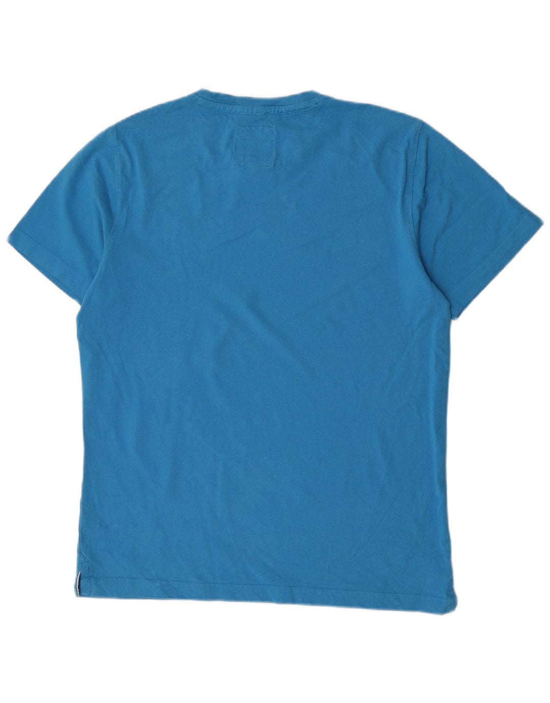 Crew Clothing Męski T-shirt Top, duży, niebieski, bawełniany