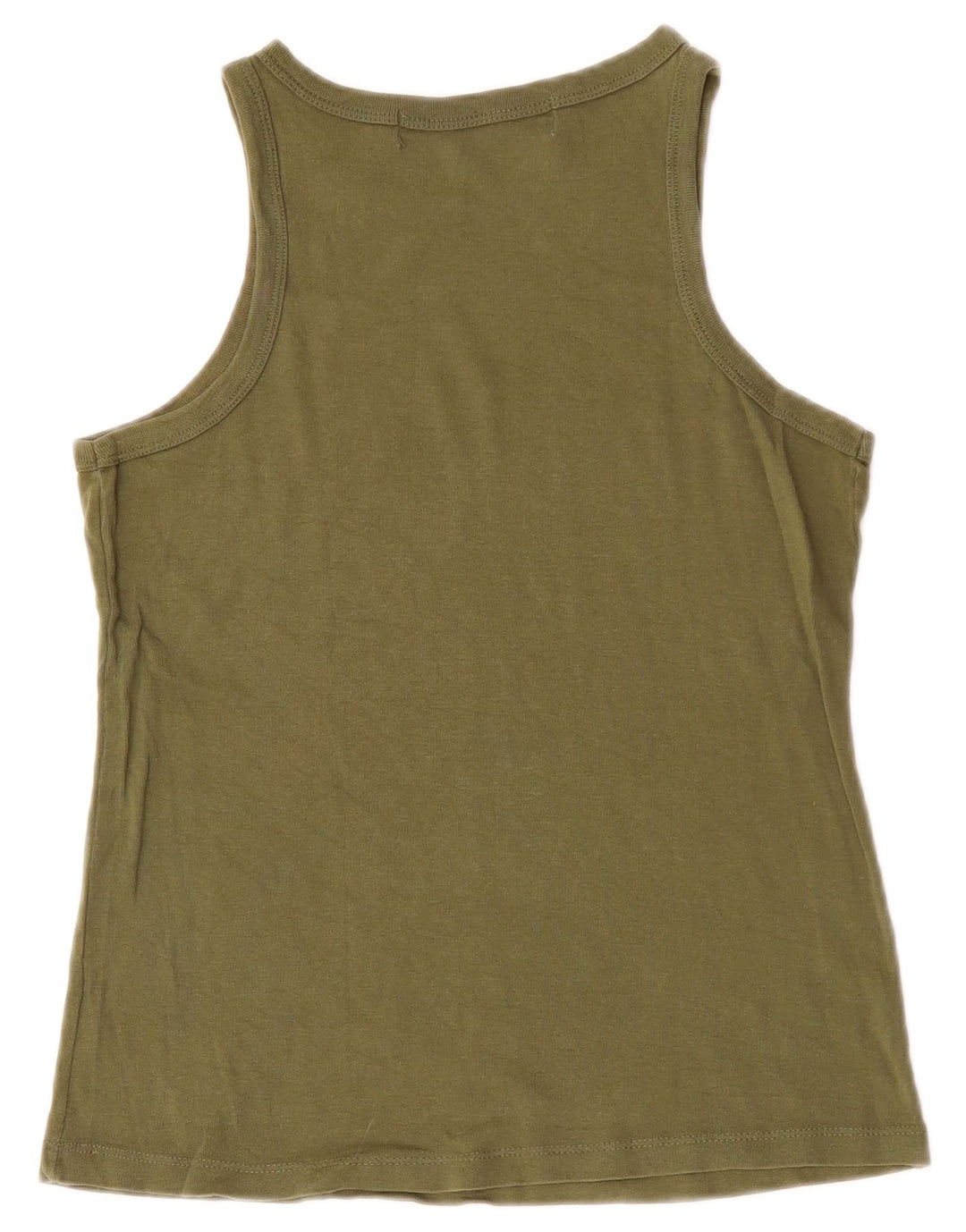 Damski top z kamizelką ZARA UK 12, średnia bawełna khaki