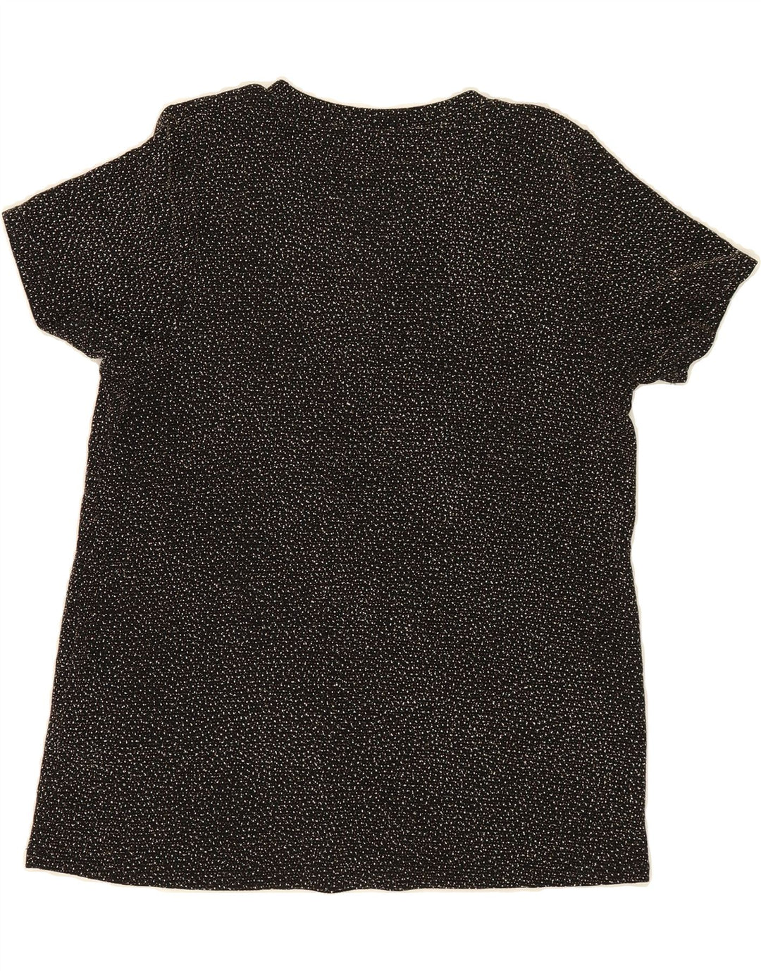 OASIS Womens Blouse Top UK 14 Medium Black Spotted Polyamide Vintage Oasis and Second-Hand Oasis from Messina Hembry 