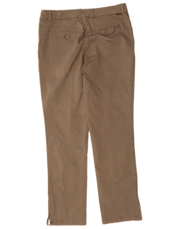 Spodnie damskie Slam Slim Chino IT 42 Medium W27 L28 Brązowa bawełna