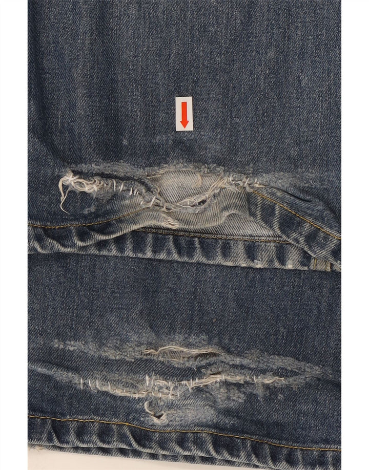 Damskie jeansy Lee Bootcut W28 L33 Niebieskie