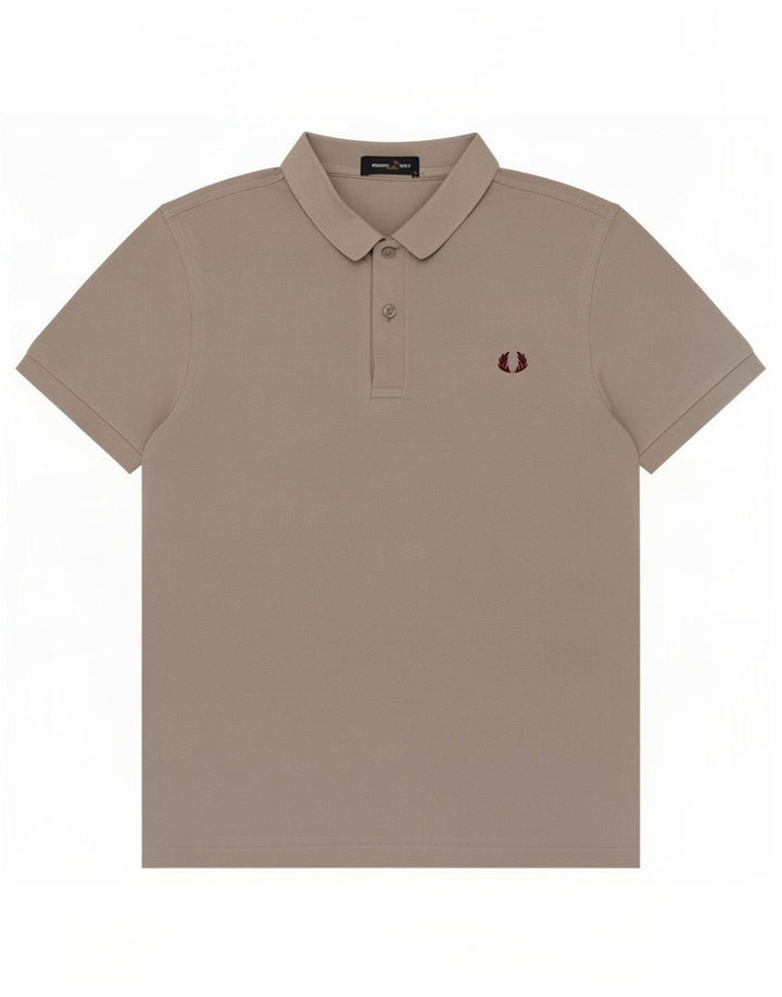 Męska koszulka polo Fred Perry, średnia szara bawełna