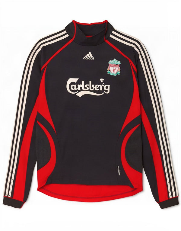 Adidas Męskie Liverpool Graphic Top z długim rękawem UK 44/46 Duży Granatowy