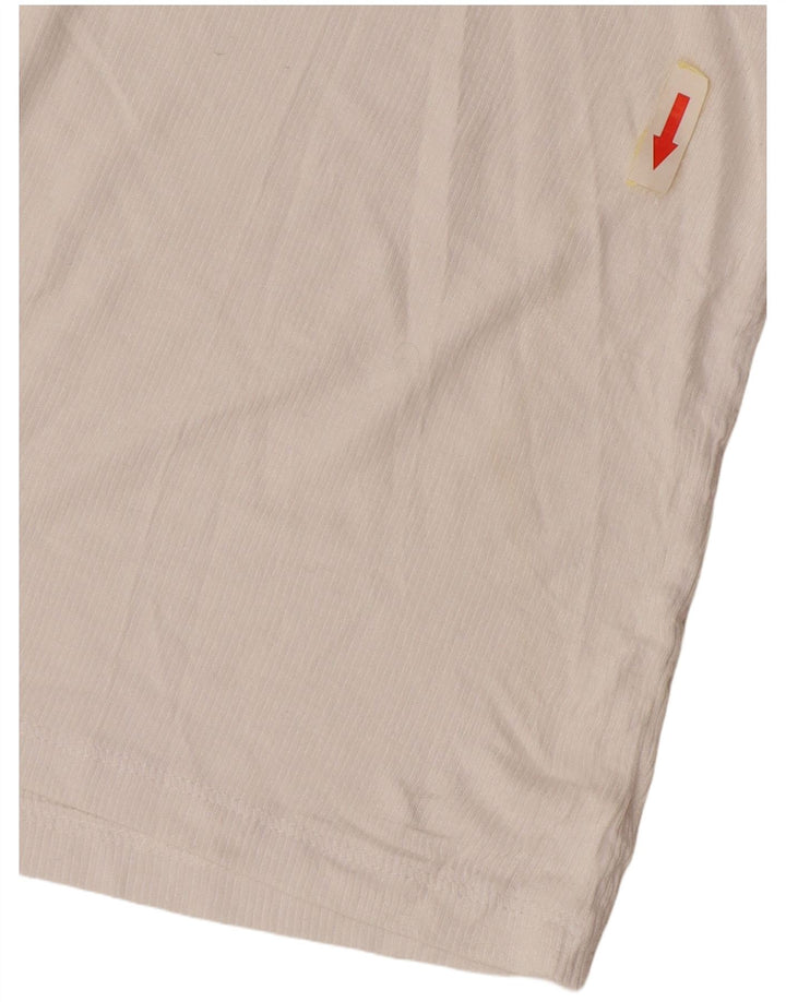 Damska kamizelka krótka Tommy Hilfiger UK 12 Medium White Modal