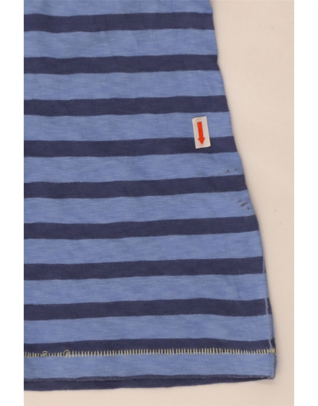 T-shirt damski White Stuff UK 12, bawełna w średnie niebieskie paski
