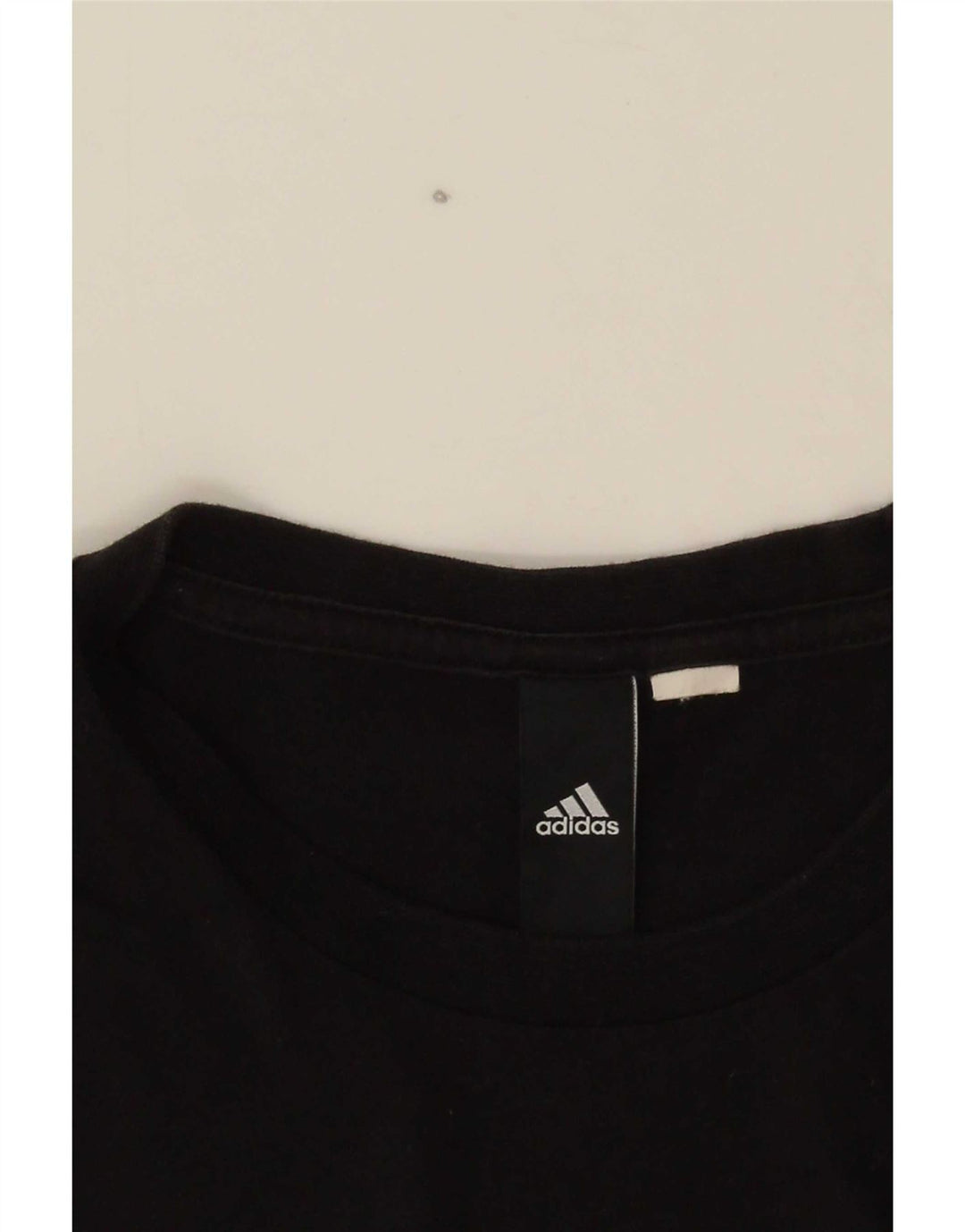 Męska koszulka z grafiką Adidas, mała, czarna