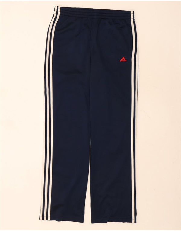 Adidas Boys Tracksuit Trousers 15-16 Years  Navy Blue Polyester