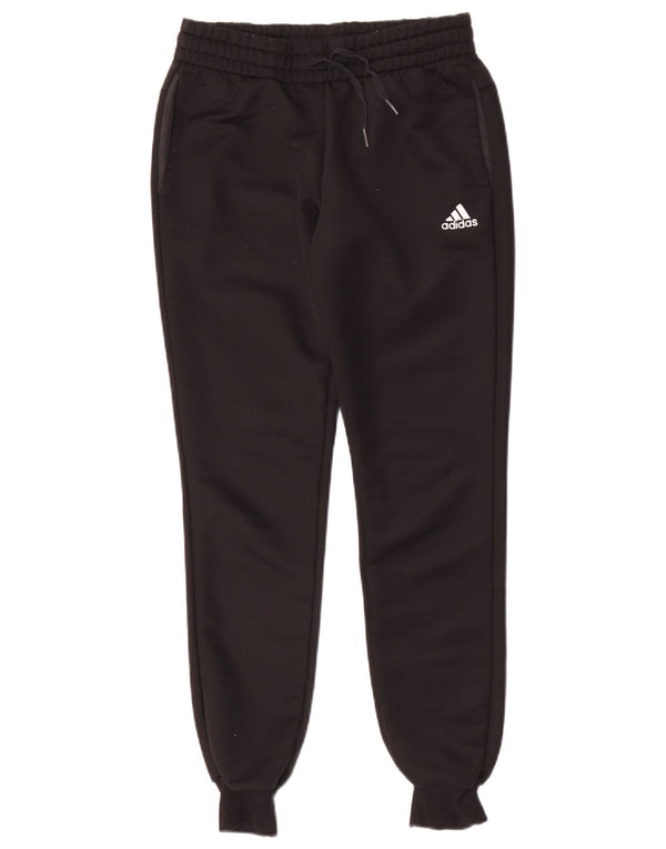 Damskie spodnie dresowe Adidas Joggers UK 4/6 XS Czarny poliester