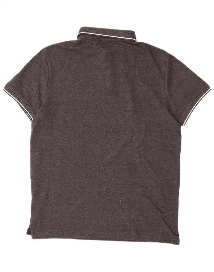 Męska koszulka polo JACK WILLS, duża, szara, bawełniana