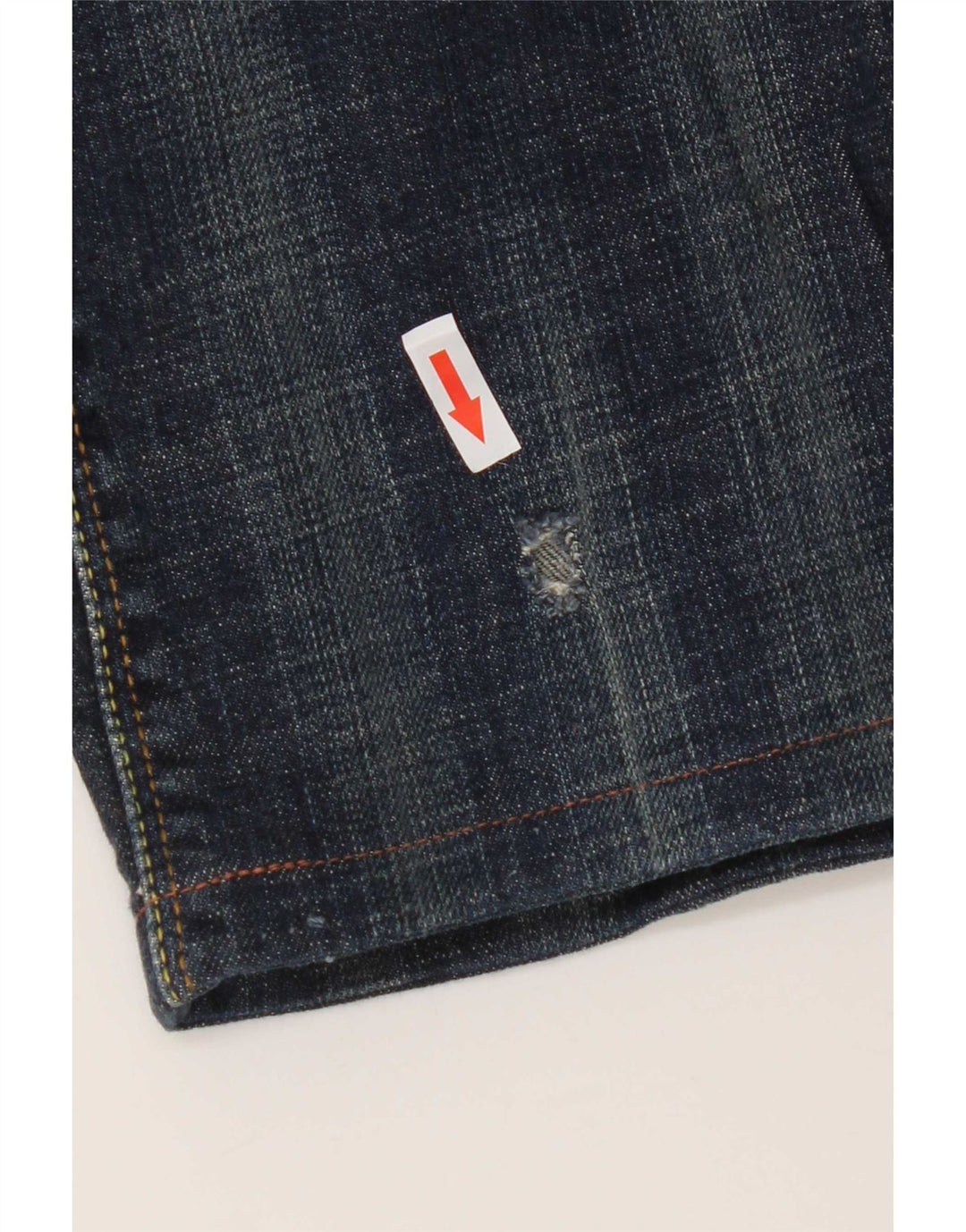 Damskie dżinsy Levi's 570 Straight W32 L29 Granatowa bawełna