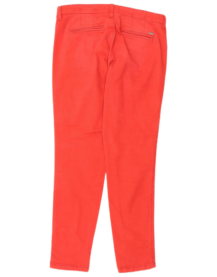 Damskie spodnie Chino Guess W32 L29 Czerwone