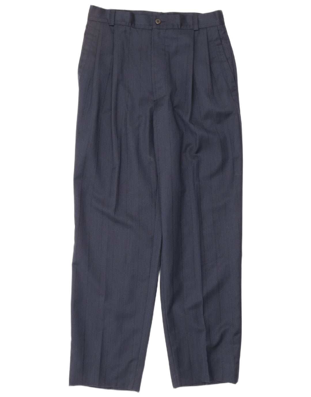 GIANNI VERSACE Męski garnitur dwuczęściowy UK 40 Large W30 L30 Granatowy Klasyczny