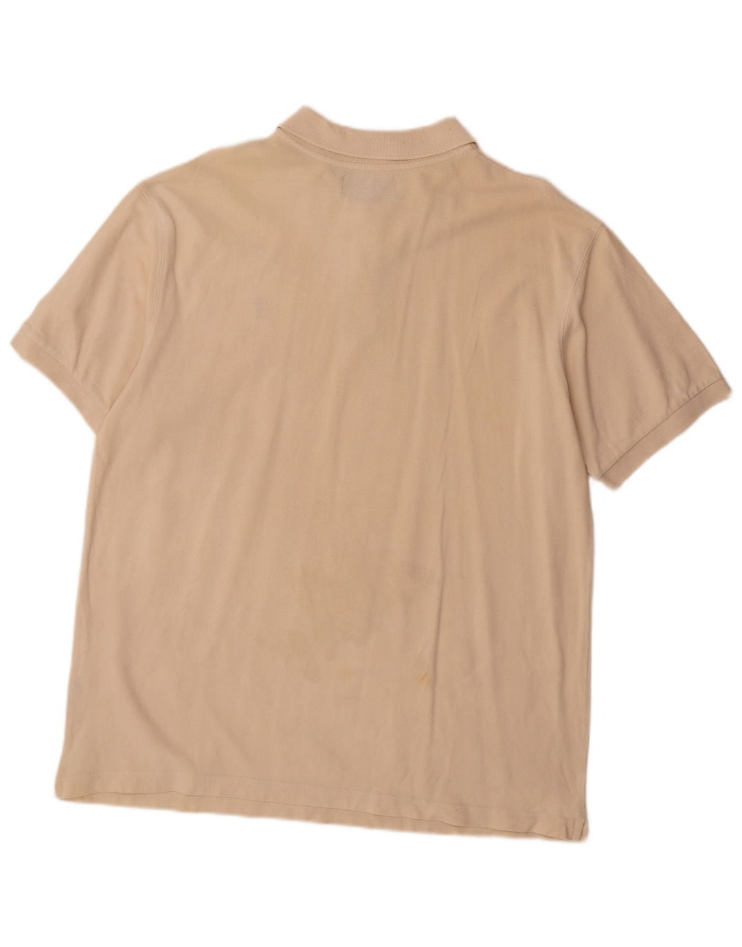 Męska koszulka polo MARLBORO CLASSICS 2XL beżowa bawełniana