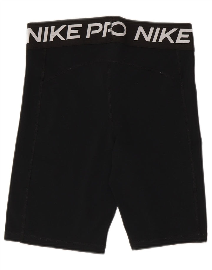 Damskie spodenki sportowe NIKE Dri Fit Graphic UK 12, średni czarny poliester