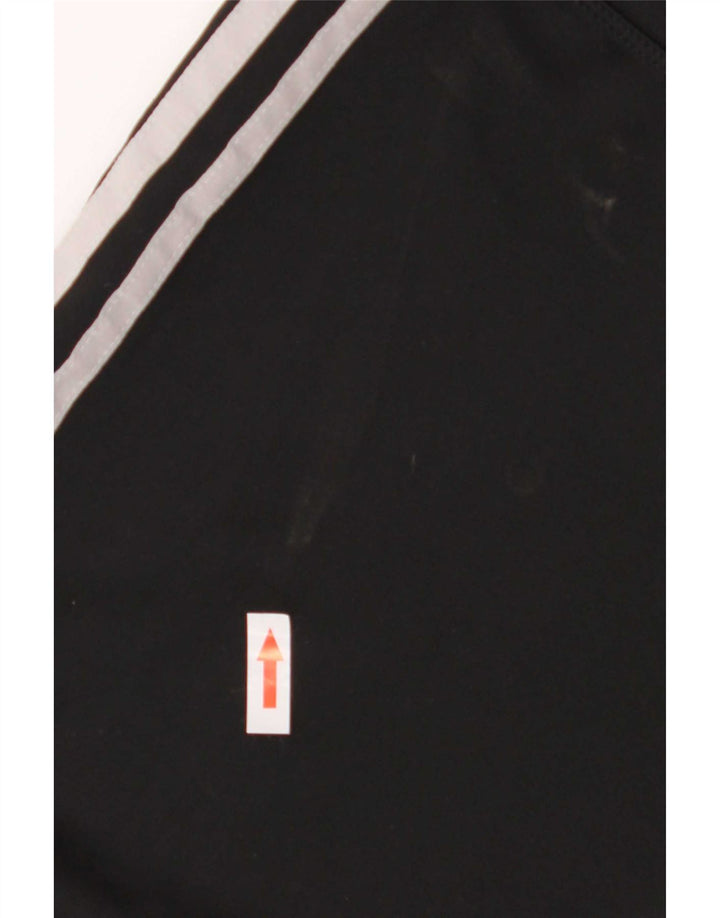 Legginsy damskie Adidas UK 16/18, duże, czarne, poliestrowe