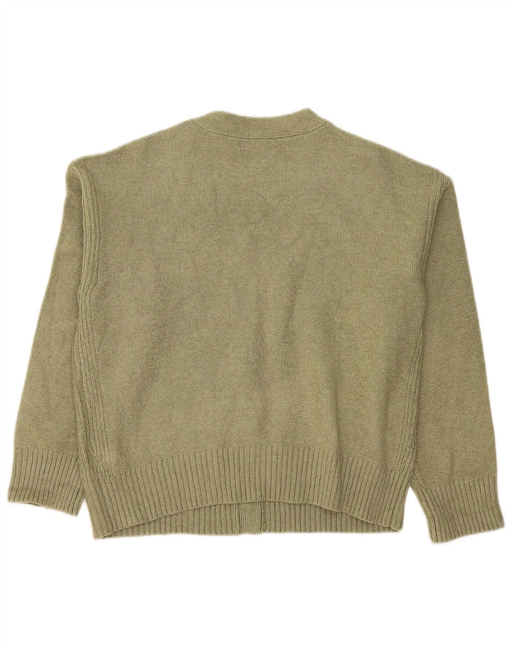 Marks & Spencer Damski sweter oversize UK 14, średni khaki