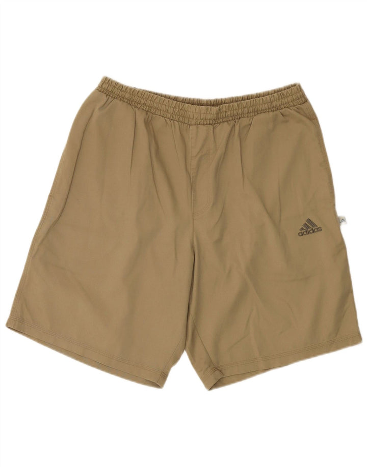 Męskie spodenki kąpielowe ADIDAS, duże, khaki, poliester