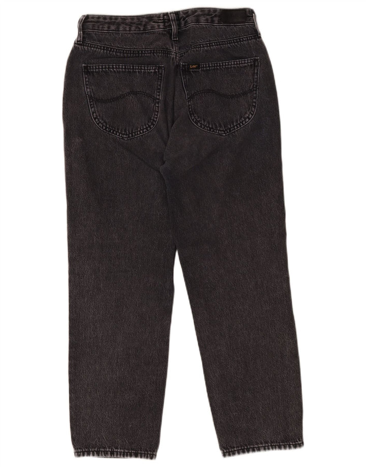 Damskie jeansy Lee Carol Cropped W28 L25 Szara bawełna