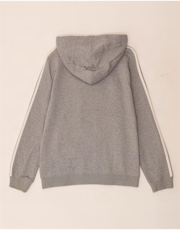 Damska bluza z kapturem Adidas Graphic UK 10 Small, szara bawełna