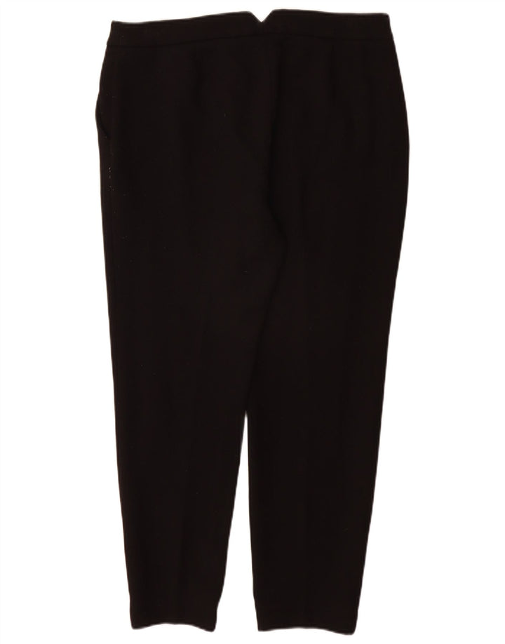 Damskie spodnie Chino Hobbs UK 12 Medium W32 L26 Czarny poliester